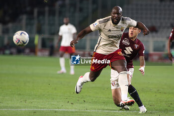 2023-09-24 - Romelu Lukaku (AS Roma) dangerous action - TORINO FC VS AS ROMA - ITALIAN SERIE A - SOCCER