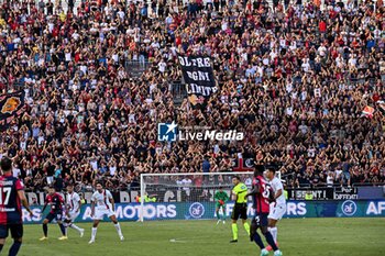 2023-09-27 - Tifosi, Fans, Supporters of Cagliari Calcio - CAGLIARI CALCIO VS AC MILAN - ITALIAN SERIE A - SOCCER