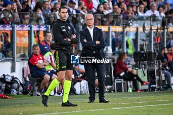 2023-09-27 - Claudio Ranieri Mister of Cagliari Calcio - CAGLIARI CALCIO VS AC MILAN - ITALIAN SERIE A - SOCCER