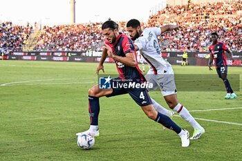 2023-09-27 - Alberto Dossena of Cagliari Calcio - CAGLIARI CALCIO VS AC MILAN - ITALIAN SERIE A - SOCCER