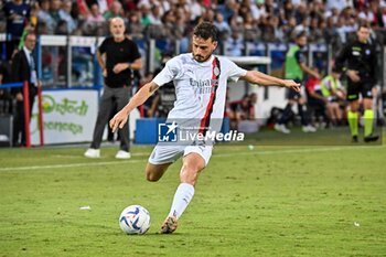 2023-09-27 - Alessandro Florenzi of AC Milan - CAGLIARI CALCIO VS AC MILAN - ITALIAN SERIE A - SOCCER