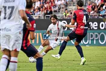 2023-09-27 - Yacine Adli of AC Milan - CAGLIARI CALCIO VS AC MILAN - ITALIAN SERIE A - SOCCER