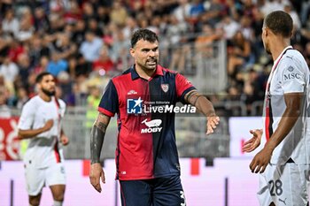 2023-09-27 - Andrea Petagna of Cagliari Calcio - CAGLIARI CALCIO VS AC MILAN - ITALIAN SERIE A - SOCCER