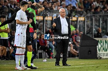 2023-09-27 - Claudio Ranieri Mister of Cagliari Calcio - CAGLIARI CALCIO VS AC MILAN - ITALIAN SERIE A - SOCCER