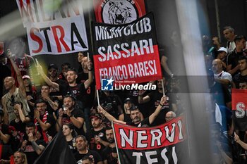 2023-09-27 - Tifosi, Fans of AC Milan - CAGLIARI CALCIO VS AC MILAN - ITALIAN SERIE A - SOCCER