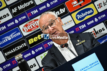 2023-09-27 - Claudio Ranieri Mister of Cagliari Calcio Conferenza Stampa - CAGLIARI CALCIO VS AC MILAN - ITALIAN SERIE A - SOCCER