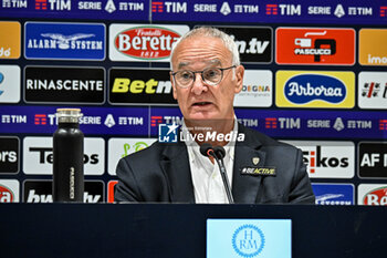 2023-09-27 - Claudio Ranieri Mister of Cagliari Calcio Conferenza Stampa - CAGLIARI CALCIO VS AC MILAN - ITALIAN SERIE A - SOCCER