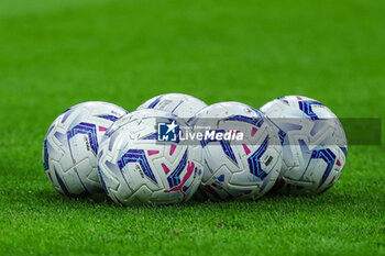 2023-09-27 - Orbita Puma Official Serie A matchball during Serie A 2023/24 football match between FC Internazionale and US Sassuolo at Giuseppe Meazza Stadium, Milan, Italy on September 27, 2023 - INTER - FC INTERNAZIONALE VS US SASSUOLO - ITALIAN SERIE A - SOCCER