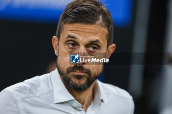 2023-09-27 - Alessio Dionisi Head Coach of US Sassuolo looks on during Serie A 2023/24 football match between FC Internazionale and US Sassuolo at Giuseppe Meazza Stadium, Milan, Italy on September 27, 2023 - INTER - FC INTERNAZIONALE VS US SASSUOLO - ITALIAN SERIE A - SOCCER
