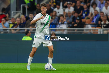 2023-09-27 - Daniel Boloca of US Sassuolo seen in action during Serie A 2023/24 football match between FC Internazionale and US Sassuolo at Giuseppe Meazza Stadium, Milan, Italy on September 27, 2023 - INTER - FC INTERNAZIONALE VS US SASSUOLO - ITALIAN SERIE A - SOCCER