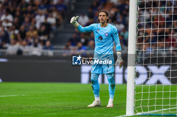 2023-09-27 - Yann Sommer of FC Internazionale seen in action during Serie A 2023/24 football match between FC Internazionale and US Sassuolo at Giuseppe Meazza Stadium, Milan, Italy on September 27, 2023 - INTER - FC INTERNAZIONALE VS US SASSUOLO - ITALIAN SERIE A - SOCCER