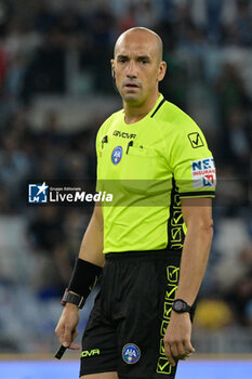 2023-09-27 - Michael Fabbri referee during the Italian Football Championship League A 2023/2024 match between SS Lazio vs Torino FC at the Olimpic Stadium in Rome on 27 September 2023. - SS LAZIO VS TORINO FC - ITALIAN SERIE A - SOCCER