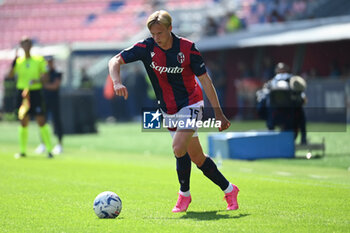 2023-10-01 - Victor Kristiansen (Bologna Fc) in action - BOLOGNA FC VS EMPOLI FC - ITALIAN SERIE A - SOCCER