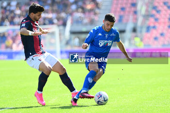 2023-10-01 - Nicolo Cambiaghi (Empoli Fc) in action - BOLOGNA FC VS EMPOLI FC - ITALIAN SERIE A - SOCCER