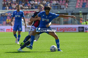 2023-10-01 - Youssef Maleh (Empoli Fc) in action agaist Lewis Ferguson (Bologna Fc) - BOLOGNA FC VS EMPOLI FC - ITALIAN SERIE A - SOCCER