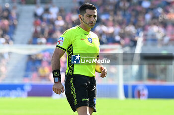 2023-10-01 - The referee of the match Fabio Maresca - BOLOGNA FC VS EMPOLI FC - ITALIAN SERIE A - SOCCER
