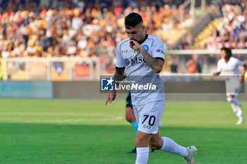2023-09-30 - Gianluca Gaetano (SSC Napoli) celebrates after scoring a goal - US LECCE VS SSC NAPOLI - ITALIAN SERIE A - SOCCER