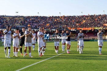 2023-09-30 - Players of SSC Napoli applauds fans - US LECCE VS SSC NAPOLI - ITALIAN SERIE A - SOCCER