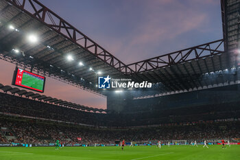2023-09-30 - A general view inside the stadium during Serie A 2023/24 football match between AC Milan and SS Lazio at San Siro Stadium, Milan, Italy on September 30, 2023 - AC MILAN VS SS LAZIO - ITALIAN SERIE A - SOCCER
