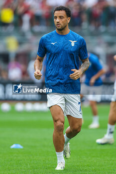 2023-09-30 - Felipe Anderson of SS Lazio warms up during Serie A 2023/24 football match between AC Milan and SS Lazio at San Siro Stadium, Milan, Italy on September 30, 2023 - AC MILAN VS SS LAZIO - ITALIAN SERIE A - SOCCER