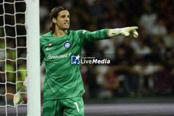 2023-09-30 - Yann Sommer of FC Internazionale gesticulates during Serie A between US Salernitana 1919 vs FC Internazionale at Arechi Stadium - US SALERNITANA VS INTER - FC INTERNAZIONALE - ITALIAN SERIE A - SOCCER