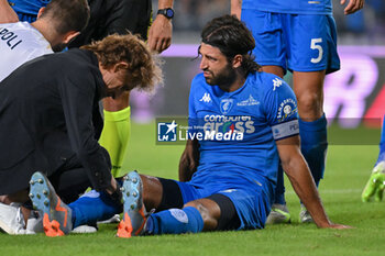2023-10-06 - Empoli FC's defender Sebastiano Luperto injured - EMPOLI FC VS UDINESE CALCIO - ITALIAN SERIE A - SOCCER