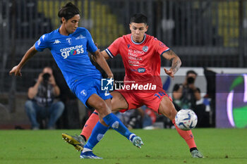 2023-10-06 - Empoli'FC's midfielder Youssef Maleh against Udinese Calcio's defender Patricio Nehuen Perez - EMPOLI FC VS UDINESE CALCIO - ITALIAN SERIE A - SOCCER