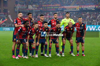 2023-10-07 - Genoa CFC Line Up - Genoa-Milan - Serie A - GENOA CFC VS AC MILAN - ITALIAN SERIE A - SOCCER