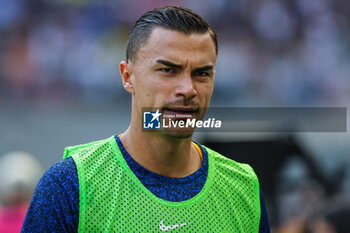 2023-10-07 - Emil Audero of FC Internazionale looks on during Serie A 2023/24 football match between FC Internazionale and Bologna FC at Giuseppe Meazza Stadium, Milan, Italy on October 07, 2023 - INTER - FC INTERNAZIONALE VS BOLOGNA FC - ITALIAN SERIE A - SOCCER
