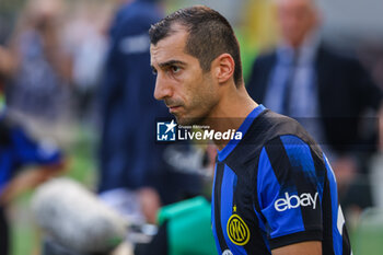 2023-10-07 - Henrikh Mkhitaryan of FC Internazionale looks on during Serie A 2023/24 football match between FC Internazionale and Bologna FC at Giuseppe Meazza Stadium, Milan, Italy on October 07, 2023 - INTER - FC INTERNAZIONALE VS BOLOGNA FC - ITALIAN SERIE A - SOCCER