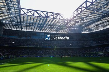 2023-10-07 - A general view inside the stadium during Serie A 2023/24 football match between FC Internazionale and Bologna FC at Giuseppe Meazza Stadium, Milan, Italy on October 07, 2023 - INTER - FC INTERNAZIONALE VS BOLOGNA FC - ITALIAN SERIE A - SOCCER