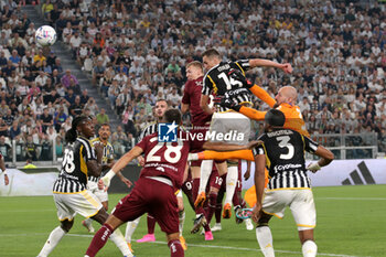 2023-10-07 - Arkadiusz Milik (Juventus FC) scores the goal - JUVENTUS FC VS TORINO FC - ITALIAN SERIE A - SOCCER