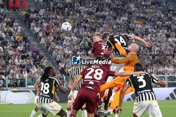 2023-10-07 - Arkadiusz Milik (Juventus FC) scores the goal of 2-0 - JUVENTUS FC VS TORINO FC - ITALIAN SERIE A - SOCCER