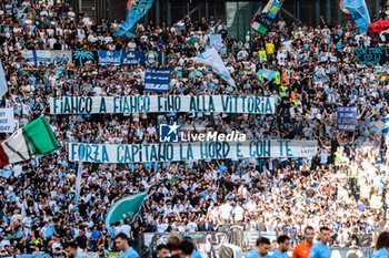 2023-10-08 - SS Lazio fans - SS LAZIO VS ATALANTA BC - ITALIAN SERIE A - SOCCER
