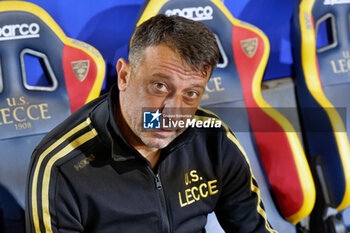 2023-10-06 - coach Roberto D’Aversa (US Lecce) - US LECCE VS US SASSUOLO - ITALIAN SERIE A - SOCCER