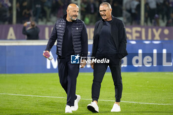 2023-10-23 - Italiano Vincenzo coach Fiorentina and Aurelio Andreazzoli coach Empoli - ACF FIORENTINA VS EMPOLI FC - ITALIAN SERIE A - SOCCER