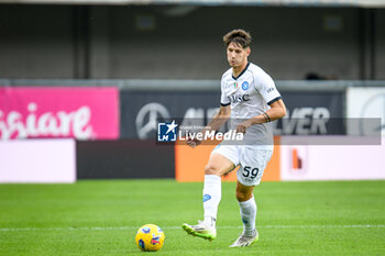 2023-10-21 - Napoli's Alessandro Zanoli portrait in action - HELLAS VERONA FC VS SSC NAPOLI - ITALIAN SERIE A - SOCCER