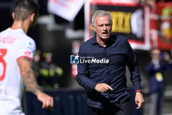 2023-10-22 - José Mourinho (Coach of AS Roma); during the Italian Football Championship League A 2023/2024 match between AS Roma vs AC Monza at the Olimpic Stadium in Rome on 22 October  2023. - AS ROMA VS AC MONZA - ITALIAN SERIE A - SOCCER