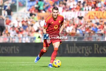 2023-10-22 - Andrea Belotti (AS Roma); during the Italian Football Championship League A 2023/2024 match between AS Roma vs AC Monza at the Olimpic Stadium in Rome on 22 October  2023. - AS ROMA VS AC MONZA - ITALIAN SERIE A - SOCCER