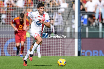 2023-10-22 - Matteo Pessina (AC Monza) during the Italian Football Championship League A 2023/2024 match between AS Roma vs AC Monza at the Olimpic Stadium in Rome on 22 October  2023. - AS ROMA VS AC MONZA - ITALIAN SERIE A - SOCCER