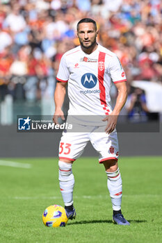 2023-10-22 - Danilo D'Ambrosio (AC Monza) during the Italian Football Championship League A 2023/2024 match between AS Roma vs AC Monza at the Olimpic Stadium in Rome on 22 October  2023. - AS ROMA VS AC MONZA - ITALIAN SERIE A - SOCCER