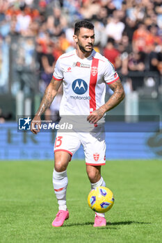 2023-10-22 - Pedro Pereira (AC Monza) during the Italian Football Championship League A 2023/2024 match between AS Roma vs AC Monza at the Olimpic Stadium in Rome on 22 October  2023. - AS ROMA VS AC MONZA - ITALIAN SERIE A - SOCCER