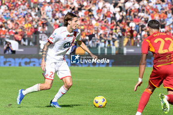 2023-10-22 - Andrea Colpani (AC Monza) during the Italian Football Championship League A 2023/2024 match between AS Roma vs AC Monza at the Olimpic Stadium in Rome on 22 October  2023. - AS ROMA VS AC MONZA - ITALIAN SERIE A - SOCCER
