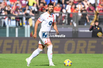 2023-10-22 - Pablo Mari' (AC Monza) during the Italian Football Championship League A 2023/2024 match between AS Roma vs AC Monza at the Olimpic Stadium in Rome on 22 October  2023. - AS ROMA VS AC MONZA - ITALIAN SERIE A - SOCCER