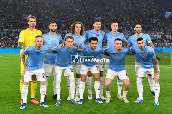 2023-10-30 - SS Lazio team during the Italian Football Championship League A 2023/2024 match between SS Lazio vs ACF Fiorentina at the Olimpic Stadium in Rome on 27 September 2023. - SS LAZIO VS ACF FIORENTINA - ITALIAN SERIE A - SOCCER