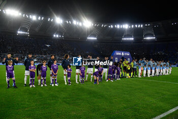 2023-10-30 - Line up during the Italian Football Championship League A 2023/2024 match between SS Lazio vs ACF Fiorentina at the Olimpic Stadium in Rome on 27 September 2023. - SS LAZIO VS ACF FIORENTINA - ITALIAN SERIE A - SOCCER