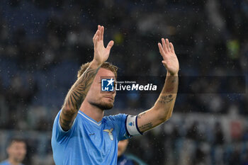 2023-10-30 - Ciro Immobile (SS Lazio);  during the Italian Football Championship League A 2023/2024 match between SS Lazio vs ACF Fiorentina at the Olimpic Stadium in Rome on 30 September 2023. - SS LAZIO VS ACF FIORENTINA - ITALIAN SERIE A - SOCCER