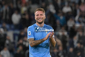2023-10-30 - Ciro Immobile (SS Lazio);  during the Italian Football Championship League A 2023/2024 match between SS Lazio vs ACF Fiorentina at the Olimpic Stadium in Rome on 30 September 2023. - SS LAZIO VS ACF FIORENTINA - ITALIAN SERIE A - SOCCER
