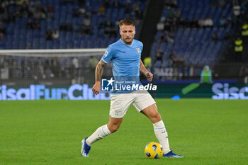 2023-10-30 - Ciro Immobile (SS Lazio); during the Italian Football Championship League A 2023/2024 match between SS Lazio vs ACF Fiorentina at the Olimpic Stadium in Rome on 30 September 2023. - SS LAZIO VS ACF FIORENTINA - ITALIAN SERIE A - SOCCER