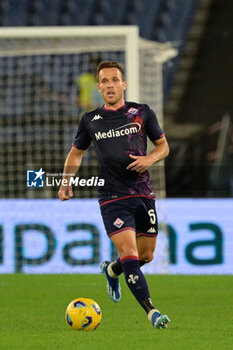 2023-10-30 - Arthur (ACF Fiorentina) during the Italian Football Championship League A 2023/2024 match between SS Lazio vs ACF Fiorentina at the Olimpic Stadium in Rome on 30 September 2023. - SS LAZIO VS ACF FIORENTINA - ITALIAN SERIE A - SOCCER